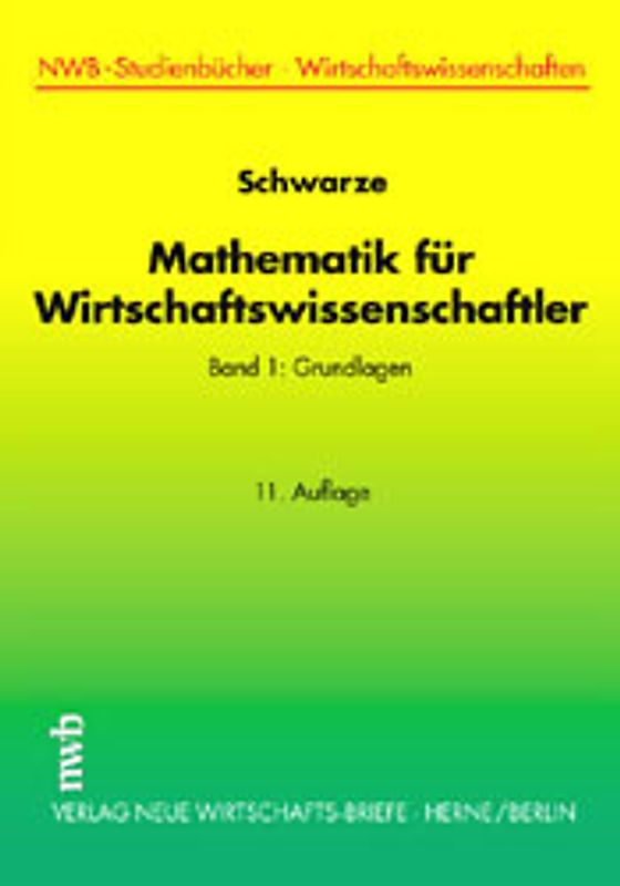 Mathematik für Wirtschaftswissenschaftler
