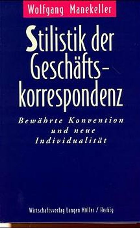 Stilistik der Geschäftskorrespondenz