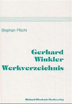 Gerhard-Winkler-Werkverzeichnis