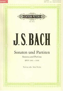 Sonaten und Partiten für Violine solo BWV 1001-1006 / URTEXT: für Violinen allein - Johann Sebastian Bach