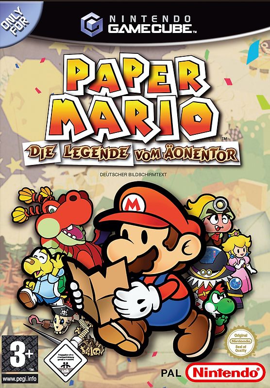Paper Mario 2 - Die Legende vom Äonentor Nintendo GameCube