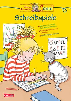 Conni Gelbe Reihe (Beschäftigungsbuch): Schreibspiele (mit Leselineal)