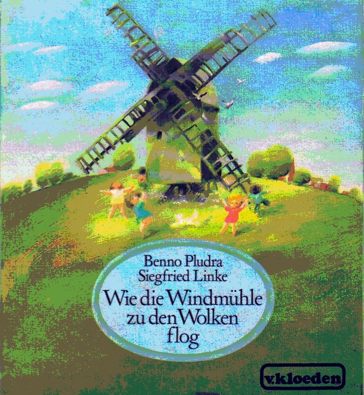 Wie die Windmühle zu den Wolken flog