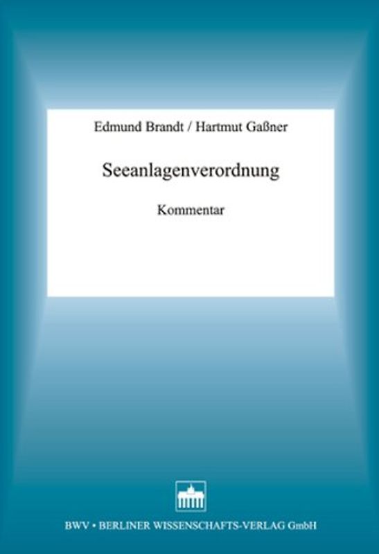 Seeanlagenverordnung