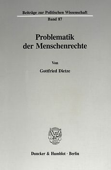 Problematik der Menschenrechte.