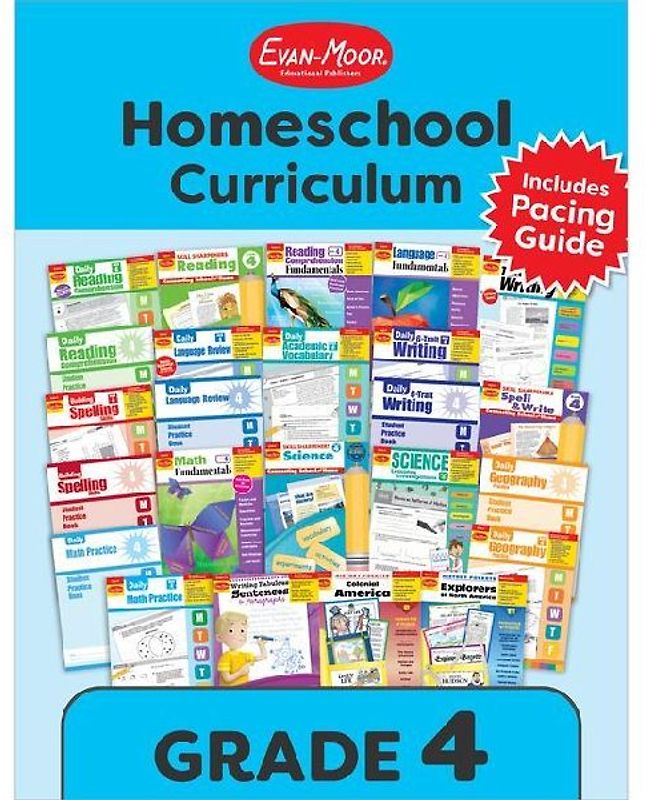 Homeschool Curriculum, Grade 4