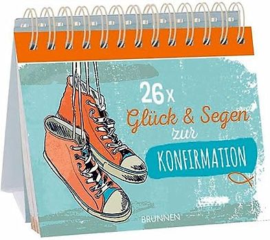 26 x Glück und Segen zur Konfirmation: Aufstellbuch
