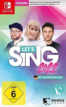 Let's Sing 2022 mit deutschen Hits Nintendo Switch