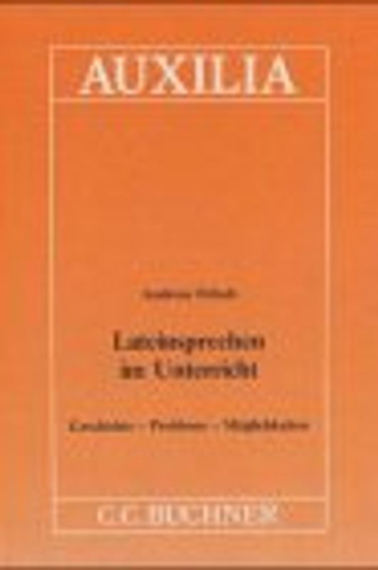 Lateinsprechen im Unterricht