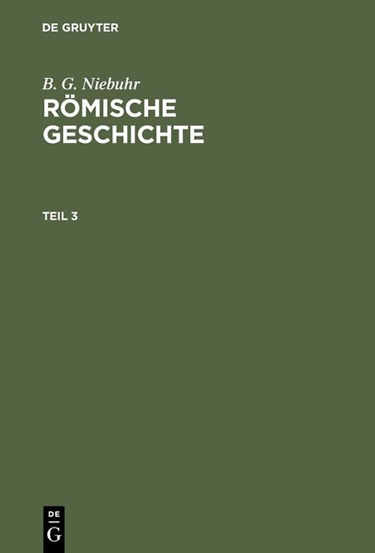 Römische Geschichte. Teil 3