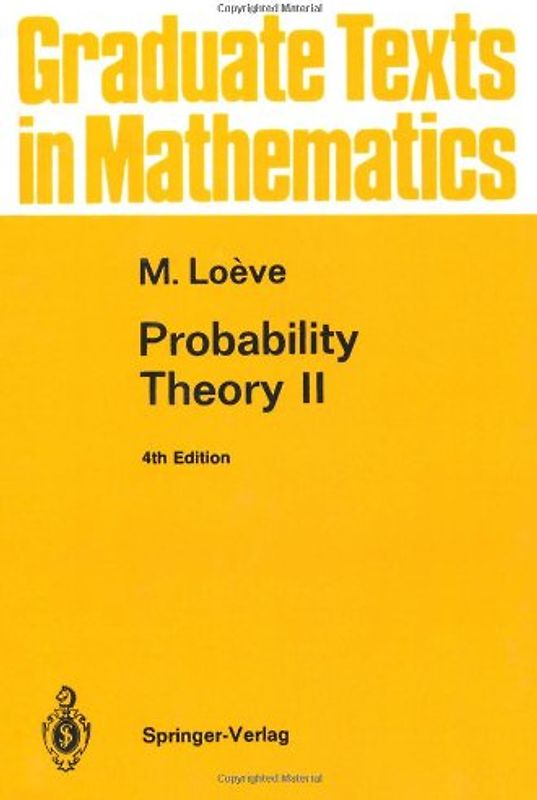Probability Theory II