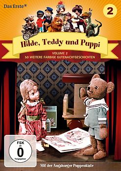 Hilde, Teddy und Puppi, Staffel 2 (Weitere 50 Folgen des Klassikers der Augsburger Puppenkiste auf 2 DVDs) DVD