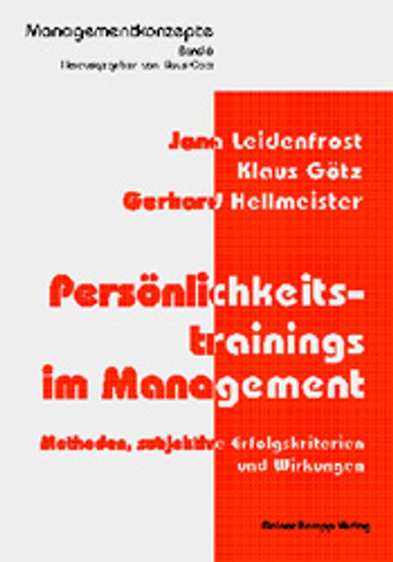 Persönlichkeitstraining im Management
