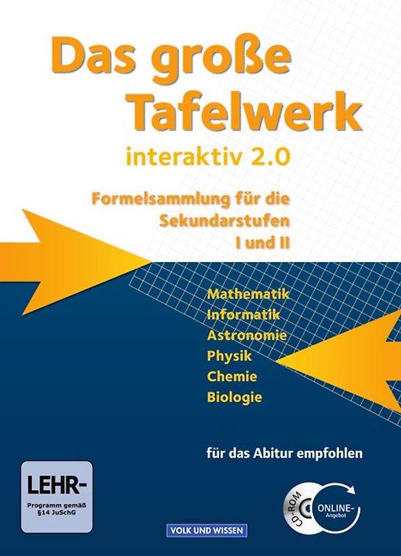 Das große Tafelwerk interaktiv 2.0 - Östliche Bundesländer und Berlin / Schülerbuch mit CD-ROM