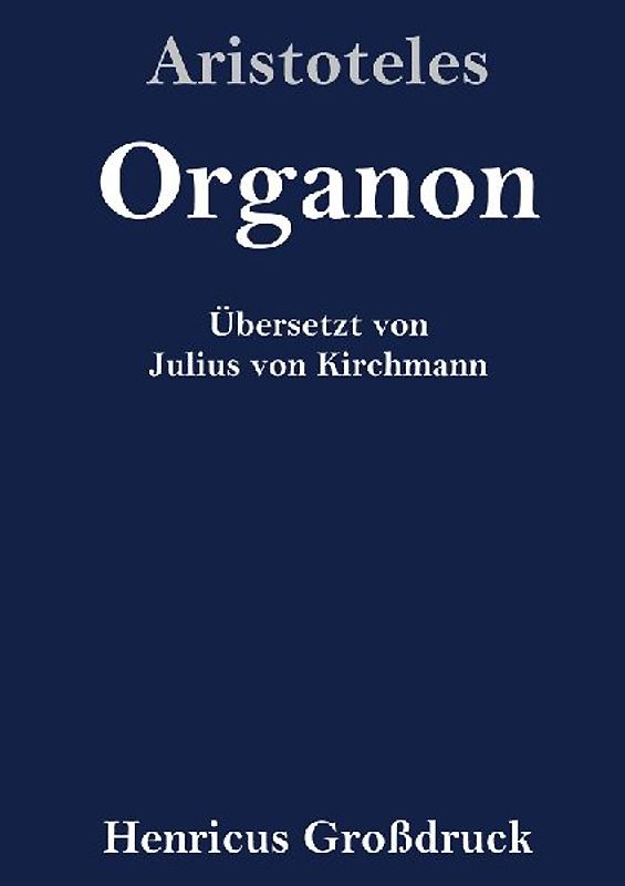 Organon (Großdruck)