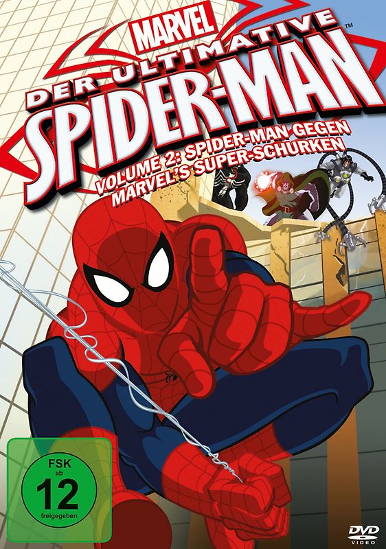 Der ultimative Spider-Man - Volume 2: Spider-Man gegen Marvels Super-Schurken DVD