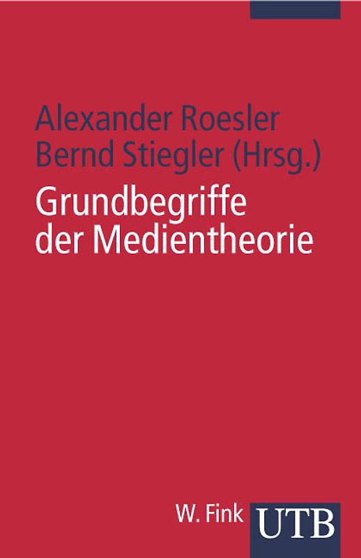 Grundbegriffe der Medientheorie