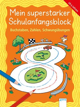 Buchstaben, Zahlen, Schwungübungen