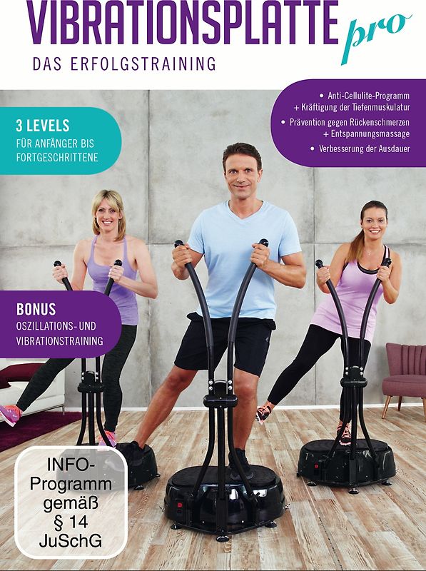 Vibrationsplatte Pro DVD