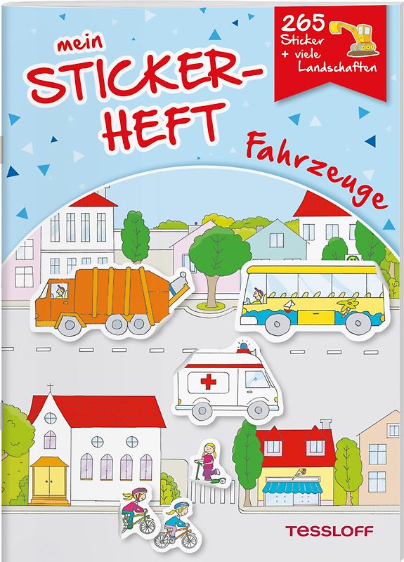 Mein Stickerheft. Fahrzeuge