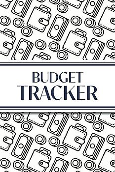 Budget Tracker (White and Black Money Outlines)