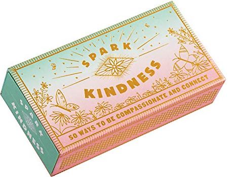 Spark Kindness: 50 Ways to Be Compassionate and Connect (Inspirational Affirmations for Being Kind, Matchbox with Kindness Prompts)