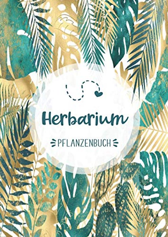 Herbarium: Großes Herbarium mit vorgefertigten Etiketten zur Pflanzenbestimmung | ausreichend Platz für getrocknete Blüten und Blätter | Großzügiges ... | Großes Buch zur Pflanzenaufbewahrung