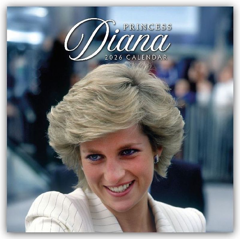 Diana 2026 Square Wall Calendar
