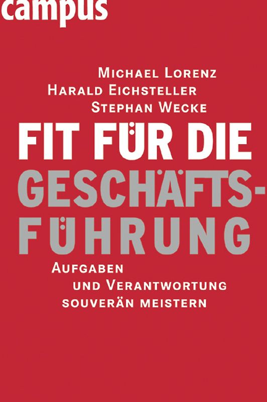 Fit für die Geschäftsführung