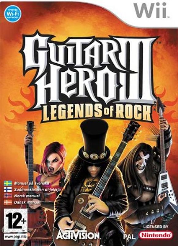 Guitar Hero III - Legends of Rock [Bundle Copy] Nintendo Wii