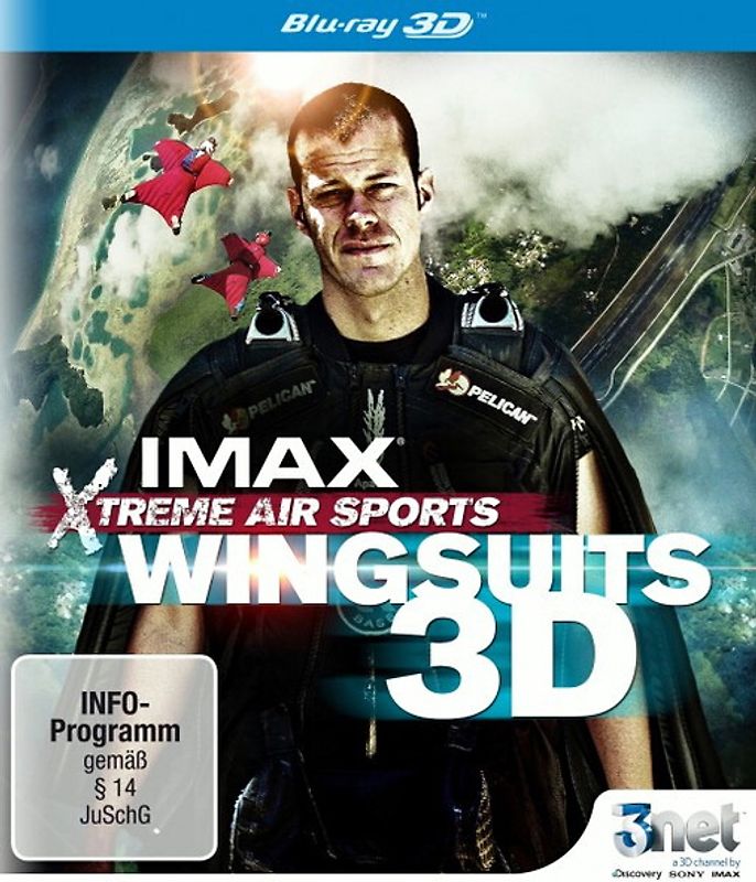 Wingsuits 3D (IMAX Xtreme Air Sports) [3D Blu-ray] 3D Blu-ray Disc