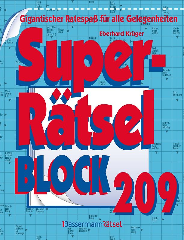 Superrätselblock 209 (5 Exemplare à 4,99 €)