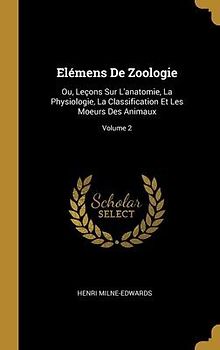 Elémens De Zoologie