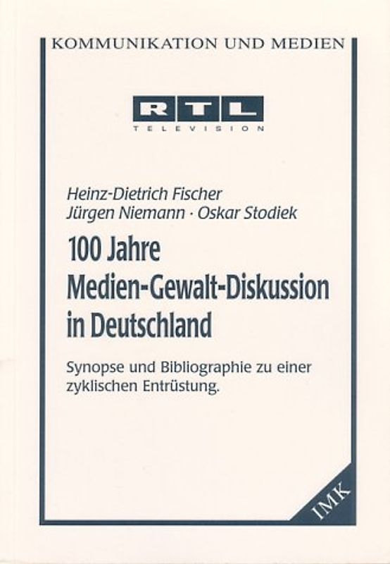 100 Jahre Medien-Gewalt-Diskussion in Deutschland