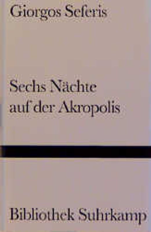 Sechs Nächte auf der Akropolis