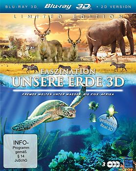 Faszination Unsere Erde 3D 3D Blu-ray Disc