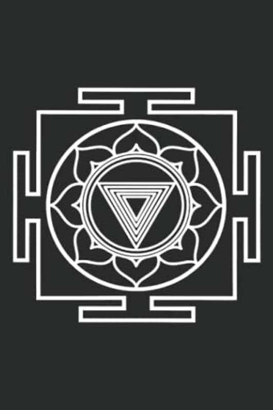 Kali Yantra Symbol Goddess Hindu Hinduism Yoga: Lined Journal & Diary for Writing & Notes for Girls and Women, Memo Diary Subject Notebooks Planner, 6"x9"