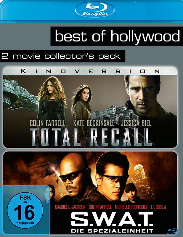 Total Recall/S.W.A.T. - Die Spezialeinheit - Best of Hollywood/2 Movie Collector's Pack Blu-ray Disc