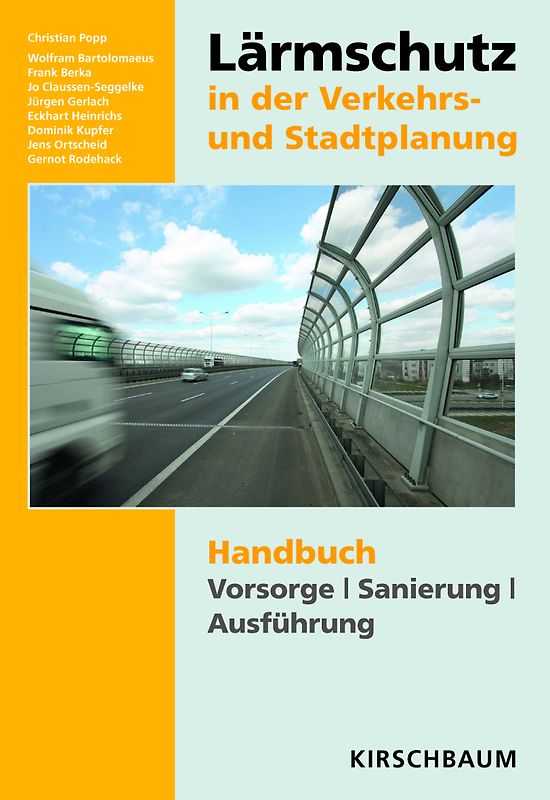 Lärmschutz in der Verkehrs- und Stadtplanung