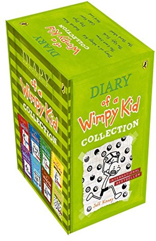 Diary Of A Wimpy Kid 8 Books Slipcase - Kinney, Jeff