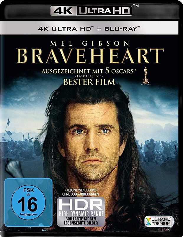 Braveheart [inkl. Blu-ray] 4K Ultra HD Blu-ray