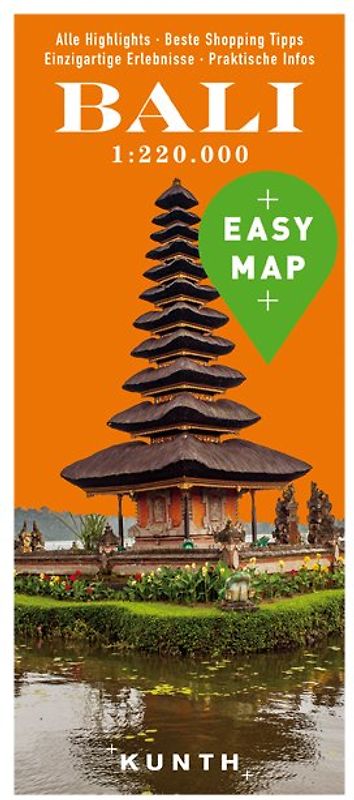 KUNTH EASY MAP Bali 1:220.000