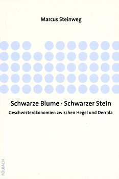 Schwarze Blume - Schwarzer Stein