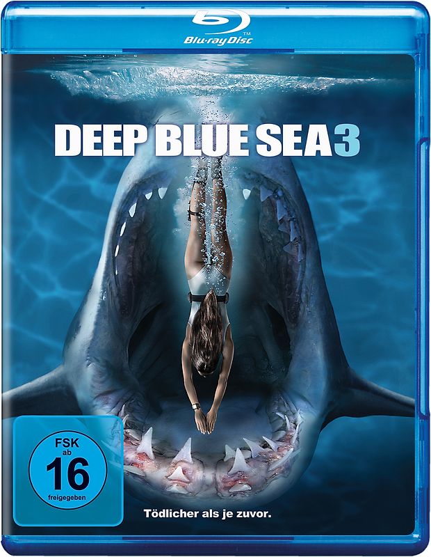 Deep Blue Sea 3 Blu-ray Disc