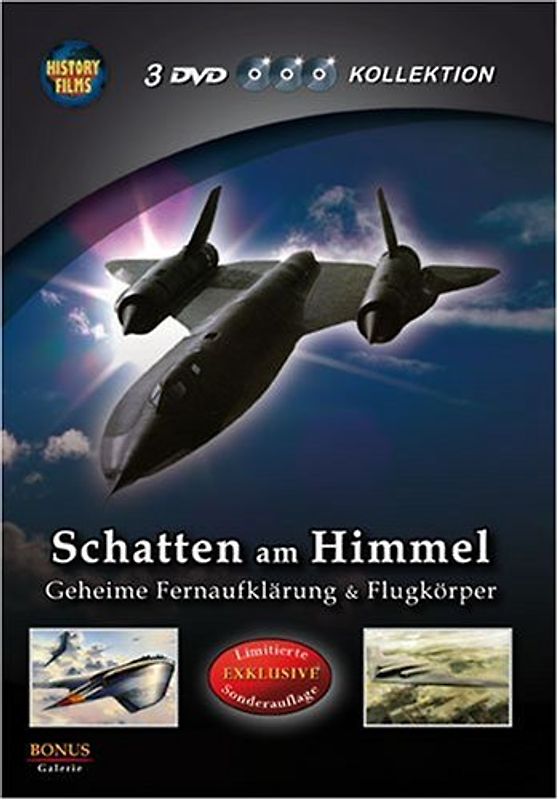 Schatten am Himmel - Geheime Fernaufklärung & Flugkörper DVD
