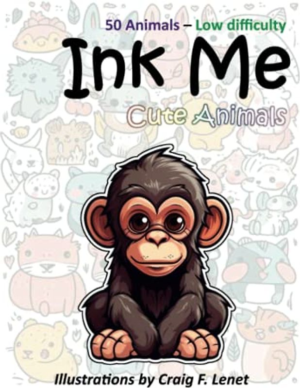 Ink Me: Cute Animals - Low difficulty
