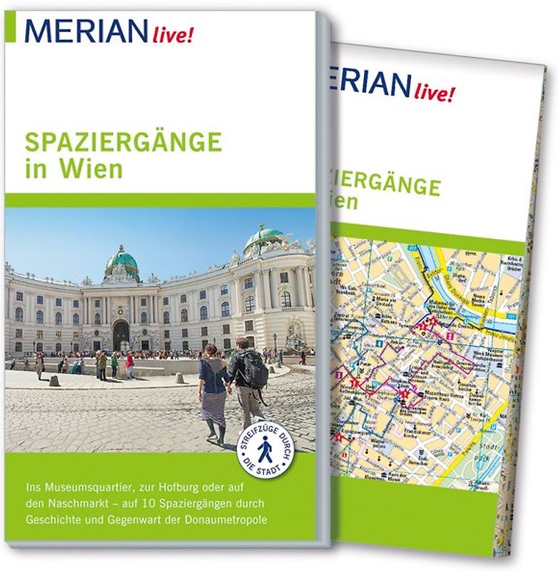 MERIAN live! Reiseführer Spaziergänge in Wien