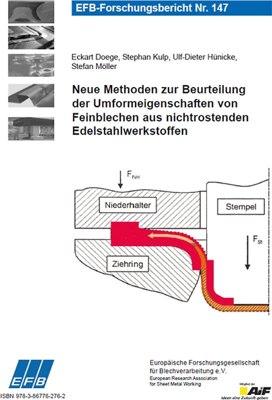 Neue Methoden zur Beurteilung der Umformeigenschaften von Feinblechen aus nichtrostenden Edelstahlwerkstoffen
