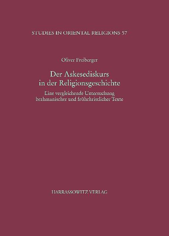 Der Askesediskurs in der Religionsgeschichte
