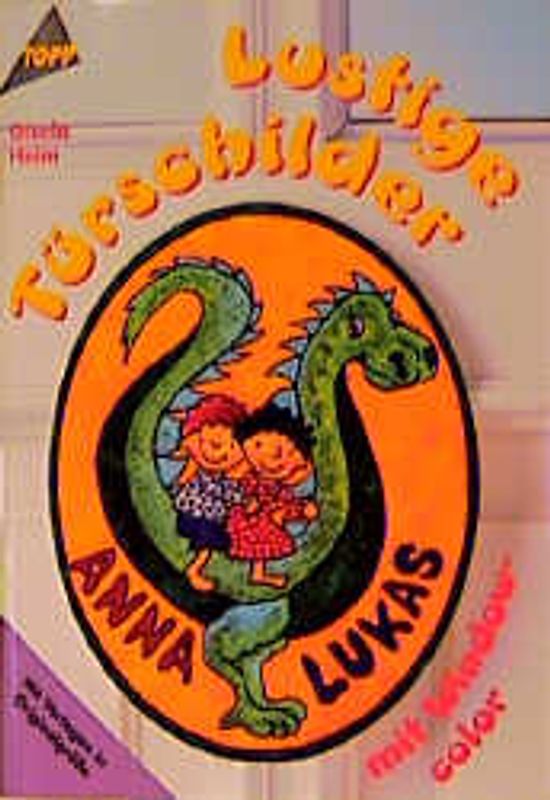 Lustige Türschilder mit Windowcolor